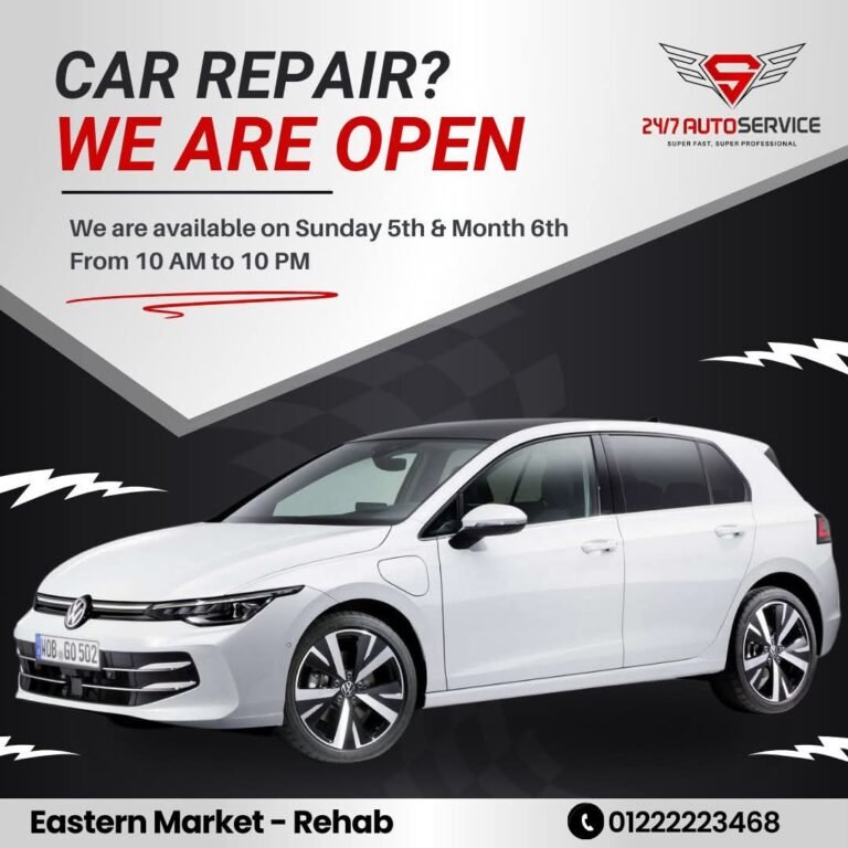 Auto service 24/7 مركز صيانة اودي ,سيات, سكودا